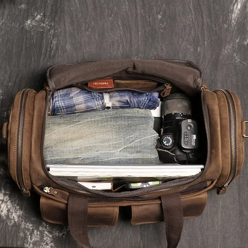 Alfie | Vintage Dufflebag-15553981120885-Nancy & Mae Savannah