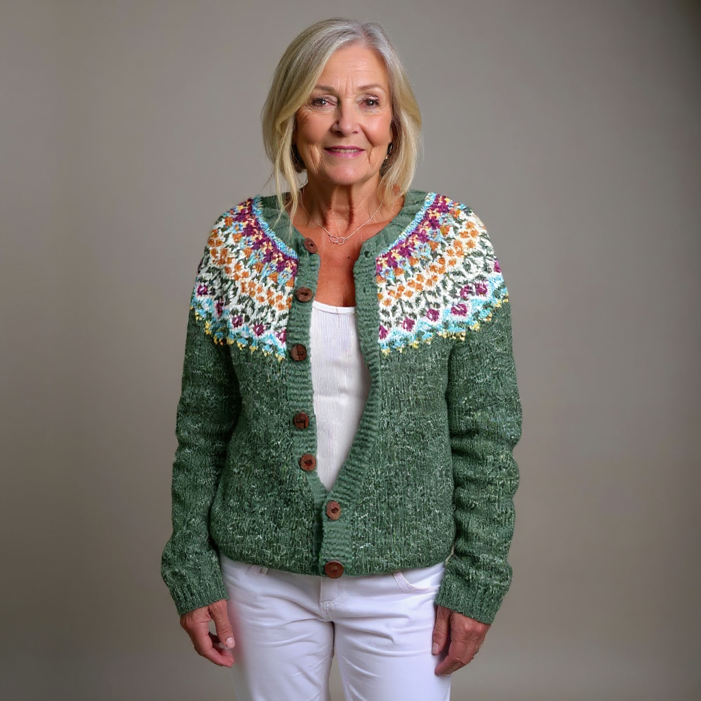 Alice - Vintage Icelandic Cardigan-15531113087349-Nancy & Mae Savannah
