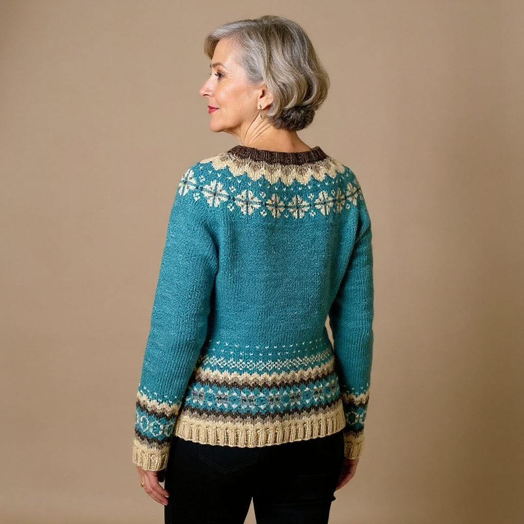 Allaira - Vintage Icelandic Cardigan-15531112464757-Nancy & Mae Savannah