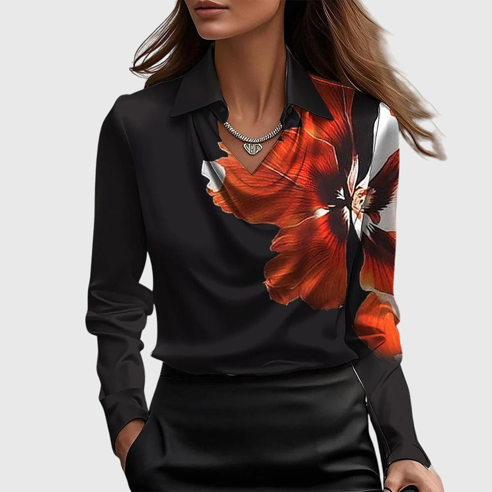 Althea - Elegant Blouse-15518868078965-Mirella Fiore
