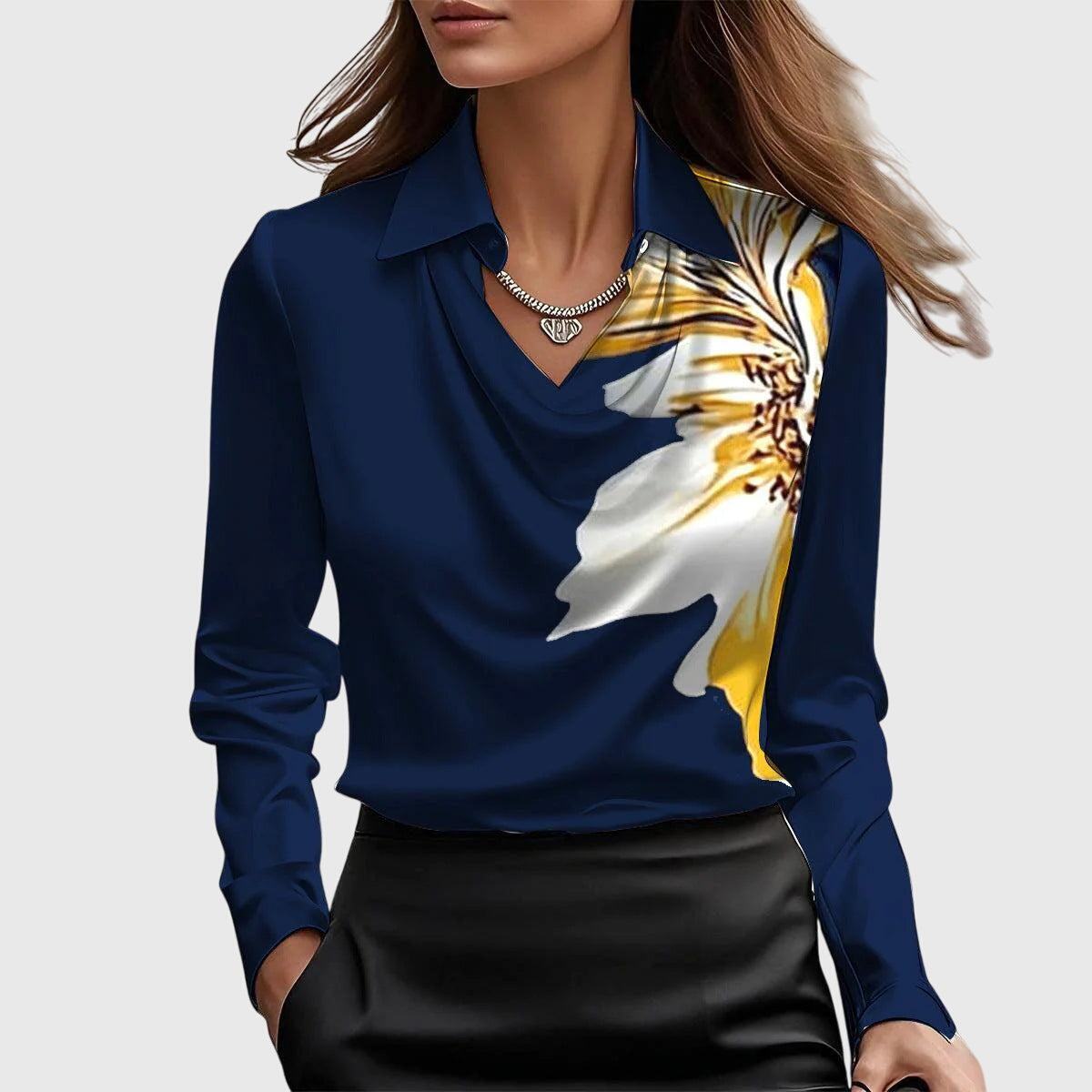 Althea - Elegant Blouse-15518868078965-Mirella Fiore
