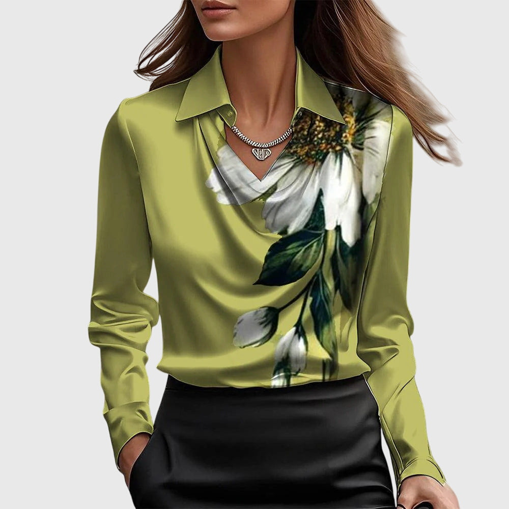 Althea - Elegant Blouse-15518868078965-Nancy & Mae Savannah
