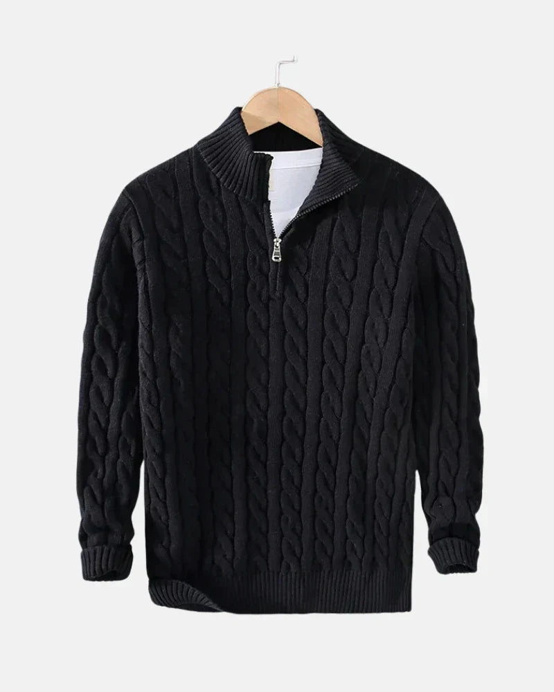 Álvaro Cotton Knit Sweater-15553979810165-Nancy & Mae Savannah
