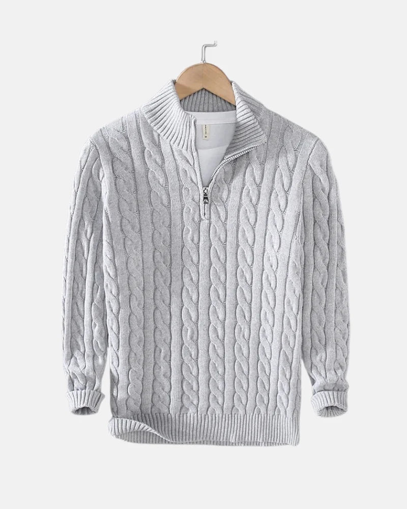 Álvaro Cotton Knit Sweater-15553979810165-Nancy & Mae Savannah