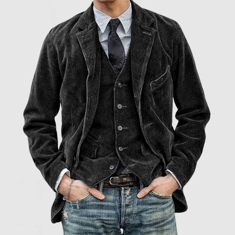 Alvin - Vintage Blazer and Vest-15553974665589-Mirella Fiore