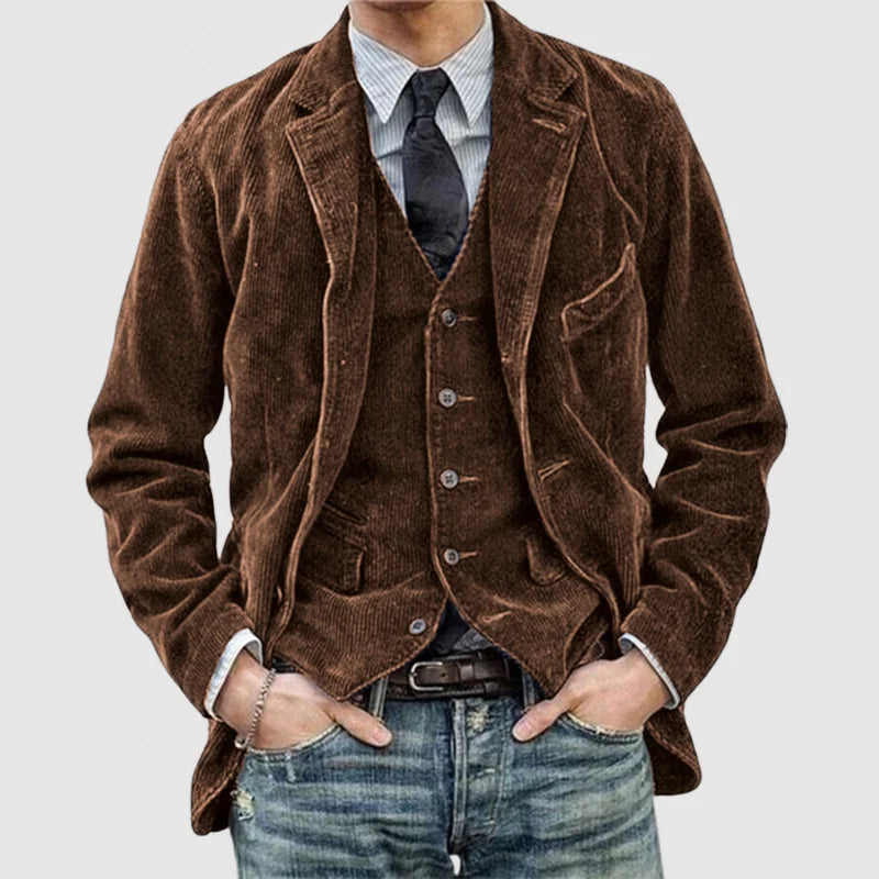 Alvin - Vintage Blazer and Vest-15553974665589-Mirella Fiore