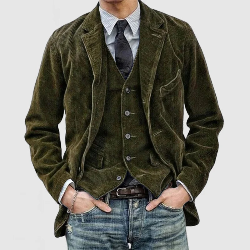Alvin - Vintage Blazer and Vest-15553974665589-Mirella Fiore
