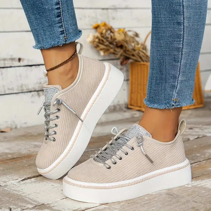 Alyssa - Comfortable Women's Sneakers-15543782048117-Nancy & Mae Savannah