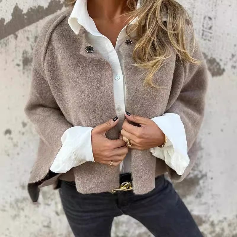 Amber - Cardigan with Chic Flared Sleeves-15550919082357-Mirella Fiore