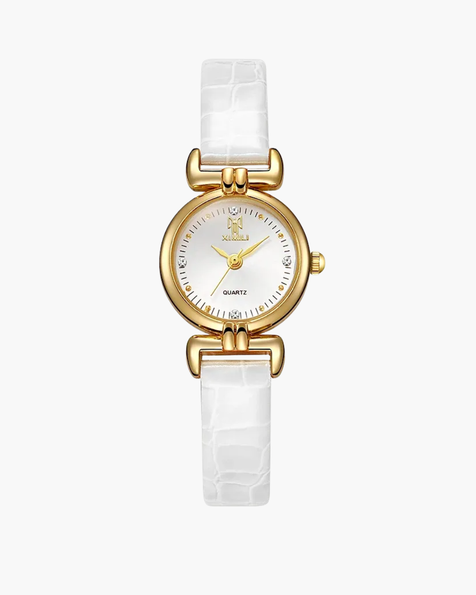 Amélisse – Bordeaux leather – Wristwatch-15233938227573-Nancy & Mae Savannah