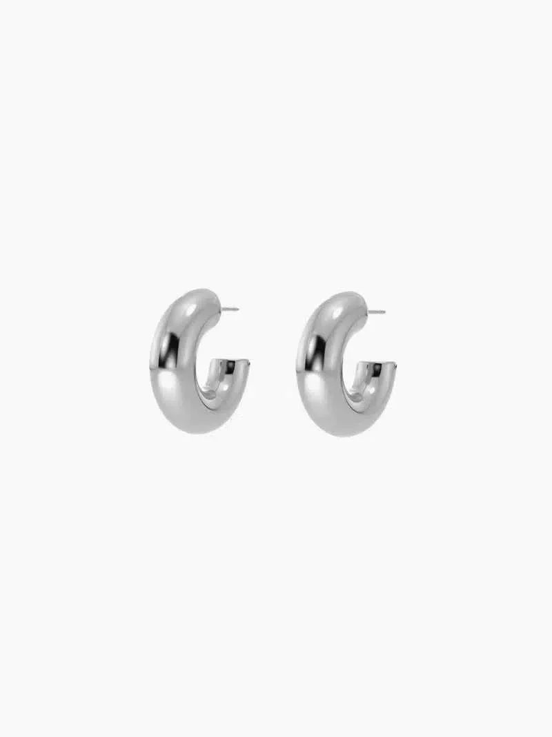 Amore – Chunky design – Hoop earrings-15227778466165-Mirella Fiore