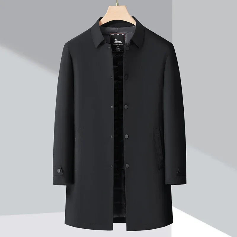 Andre - Burke Down Trench Coat-15551926894965-Mirella Fiore