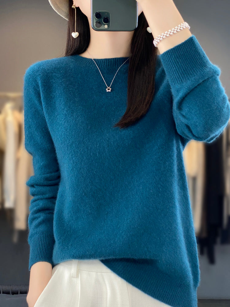 Anette - Cozy Cotton Sweater-15547990278517-Mirella Fiore