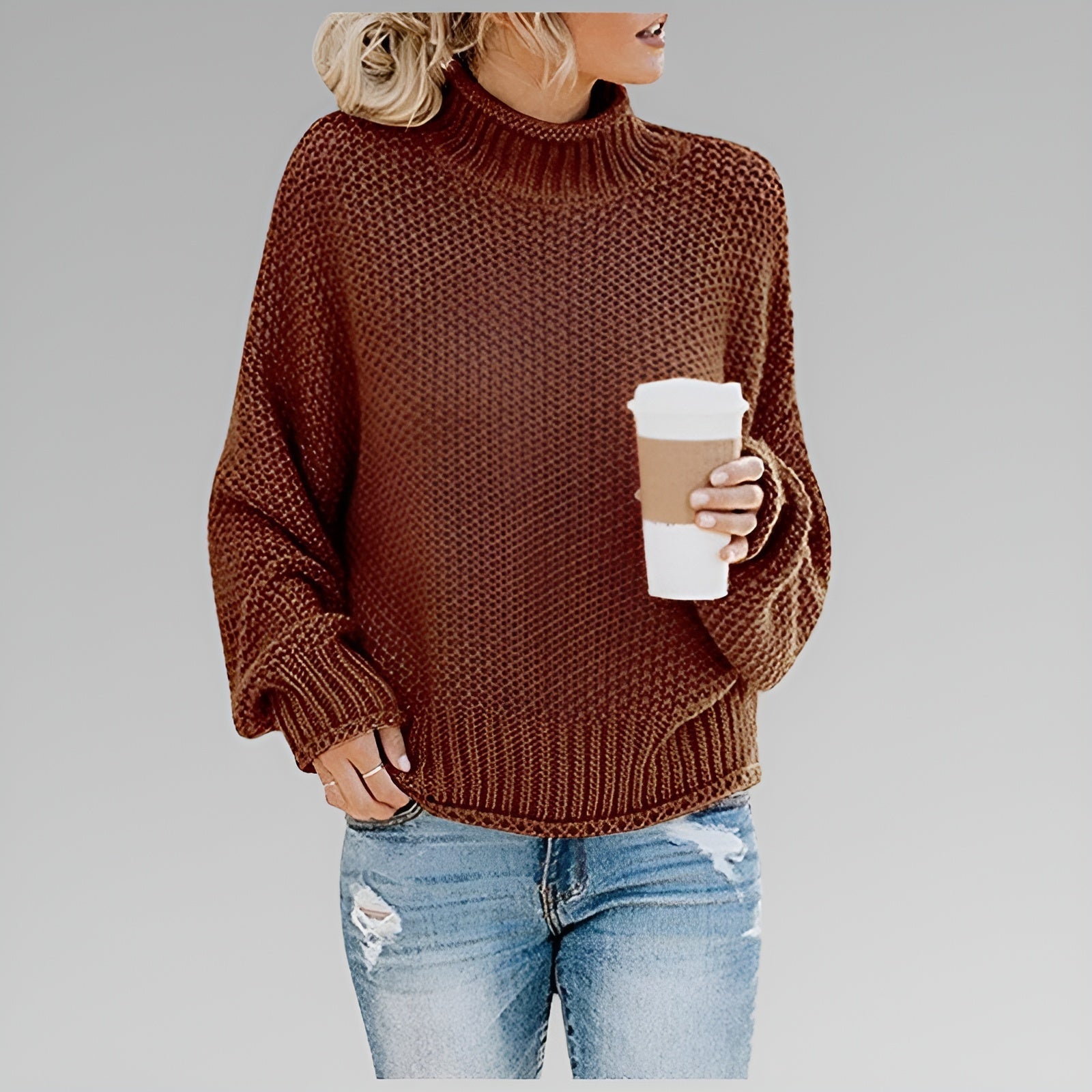 Anna - Classic Cozy Knit Sweater-15547990966645-Nancy & Mae Savannah