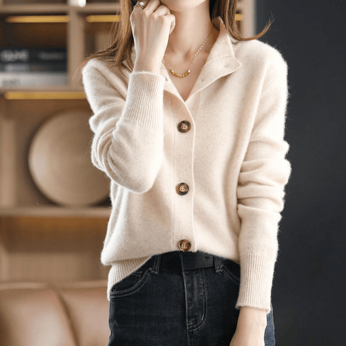 Annie - Knit Cashmere Gilet-15550696423797-Mirella Fiore
