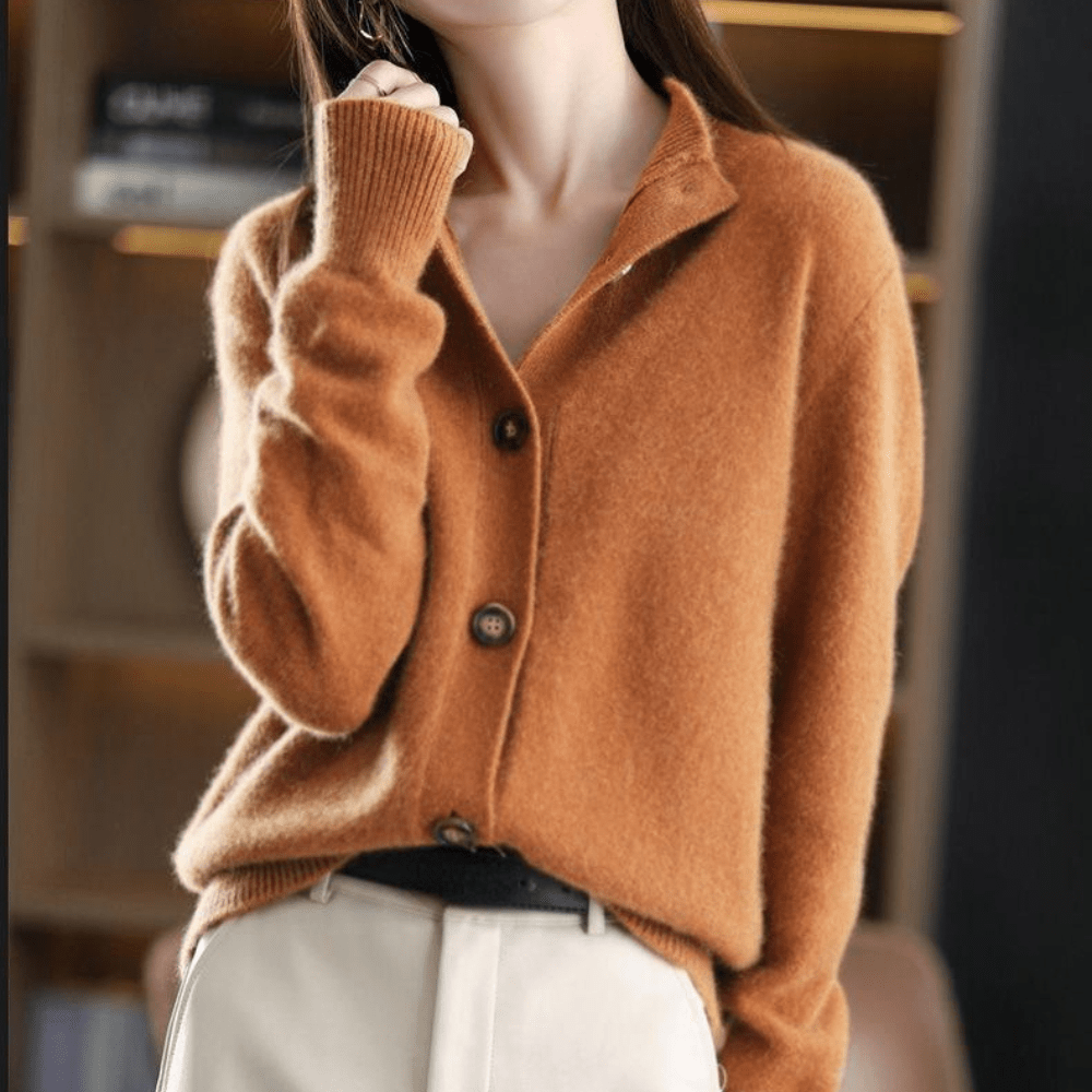 Annie - Knit Cashmere Gilet-15550696423797-Mirella Fiore
