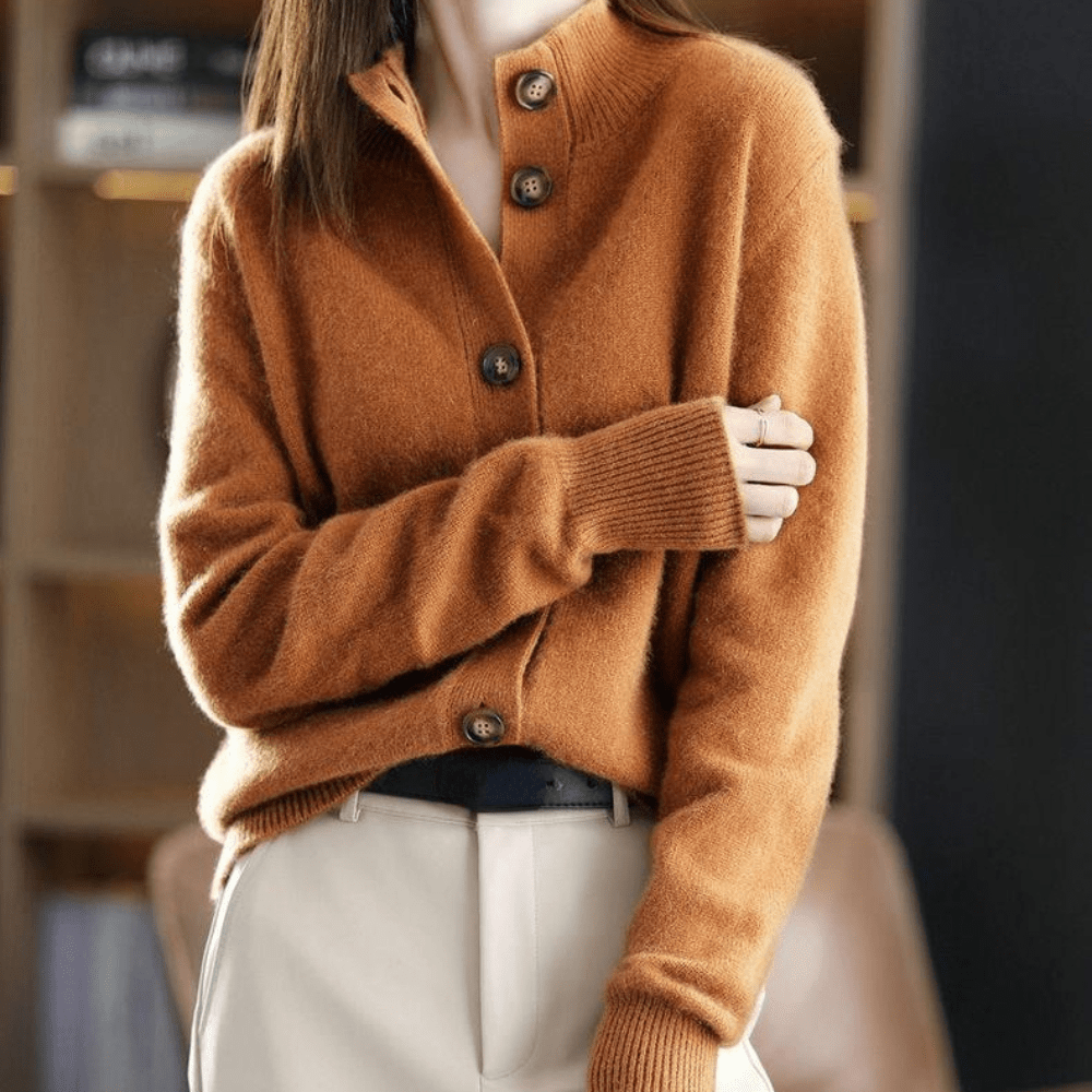 Annie - Knit Cashmere Gilet-15550696423797-Mirella Fiore