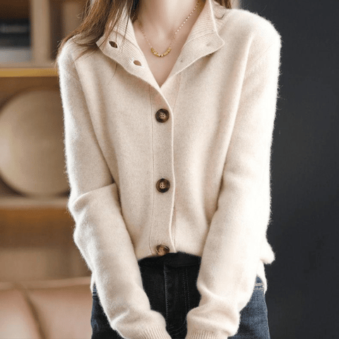 Annie - Knit Cashmere Gilet-15550696423797-Mirella Fiore