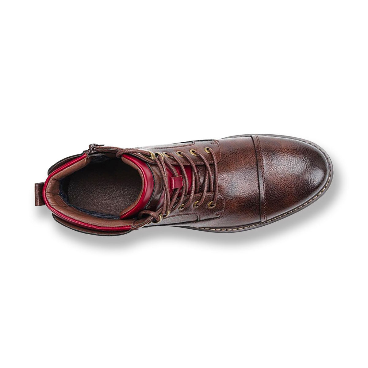 Arden Oxford Leather Boots-15553984299381-Mirella Fiore