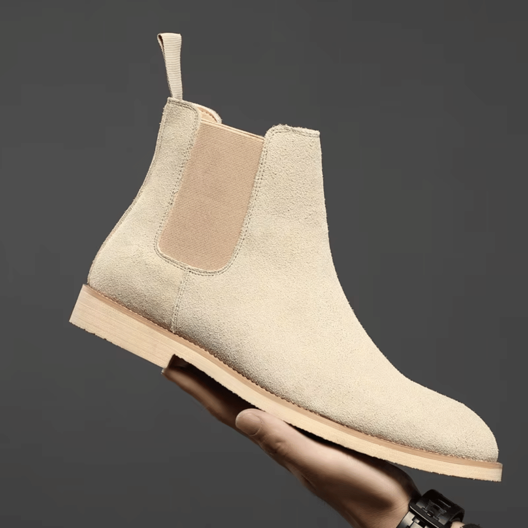 Armendo - Suede Chelsea Boots-15550769922421-Mirella Fiore