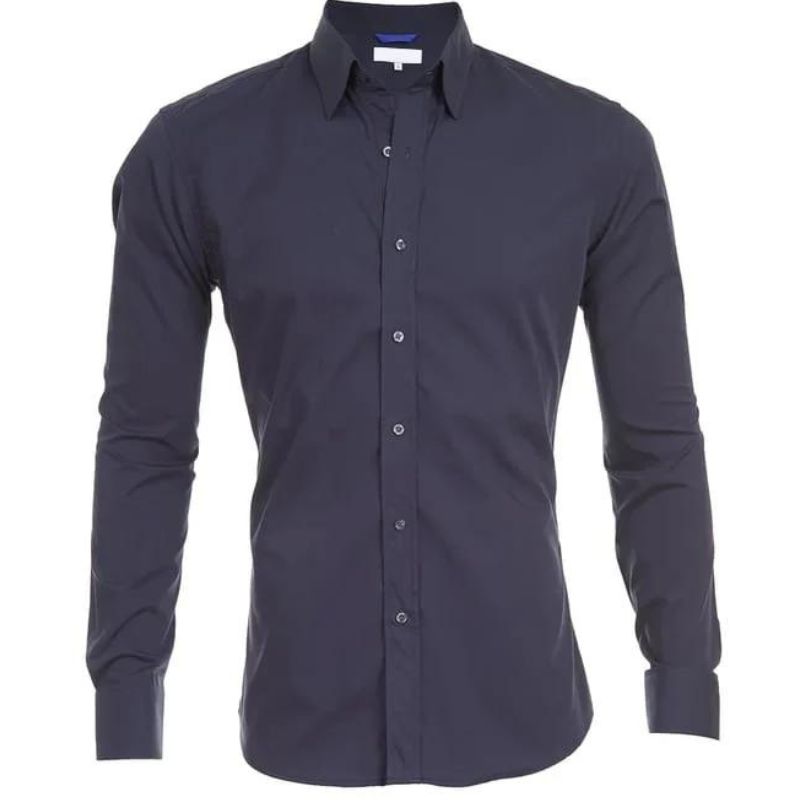 Aston - Wrinkle Free Shirt With Zip-15553985741173-Mirella Fiore