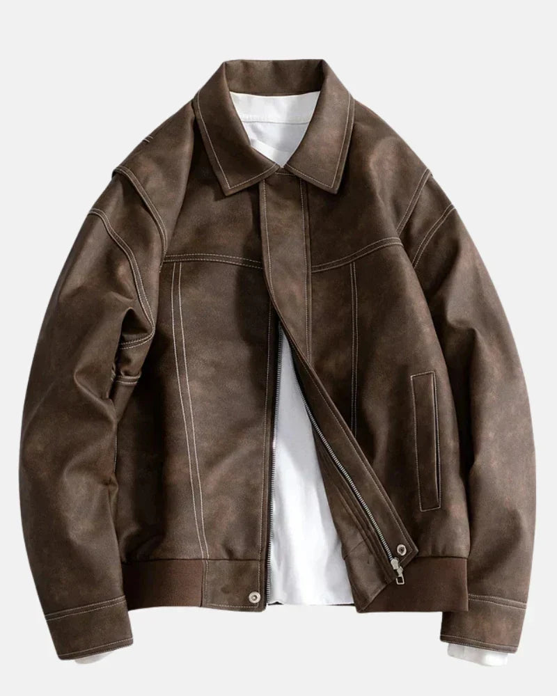 Astor Leather Jacket-15553981677941-Mirella Fiore