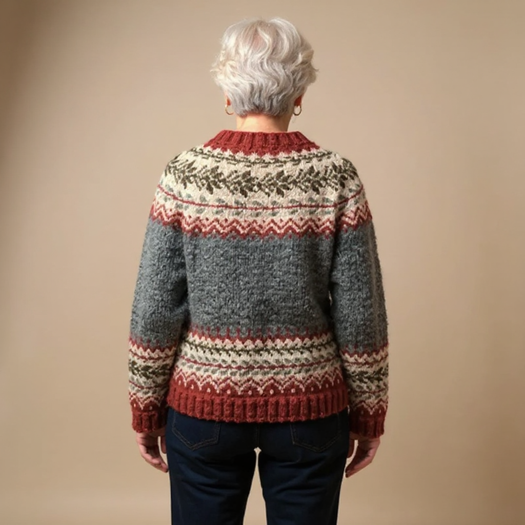 Atasha - Vintage Icelandic Cardigan-15531112399221-Mirella Fiore