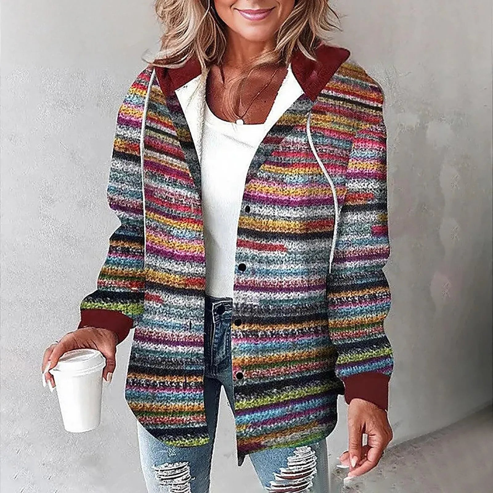 Audrey - Warm Stylish Jacket-15518866702709-Mirella Fiore