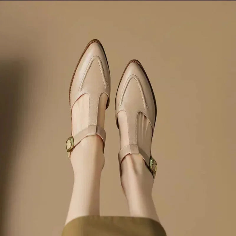 Aurenza - Buckle Shoes-15550738170229-Mirella Fiore