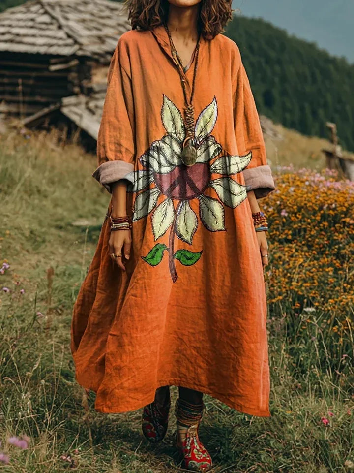 Ava - Bohemian Maxi Dress-15563793695093-Nancy & Mae Savannah