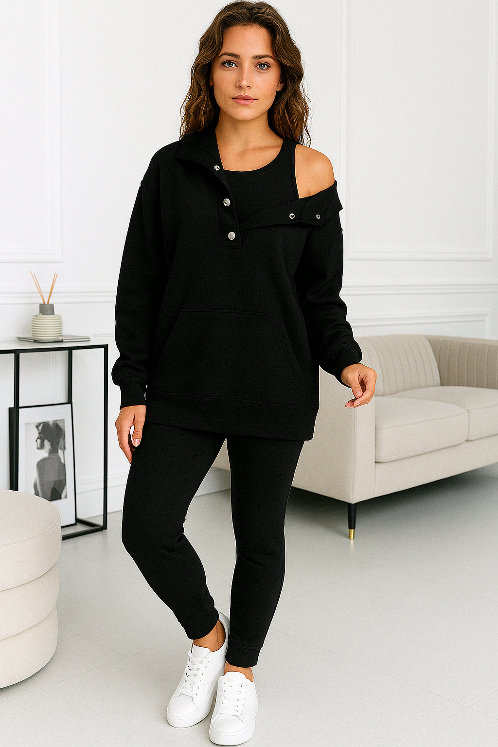 Ava Soft Lounge Outfit Set-15549009035637-Mirella Fiore
