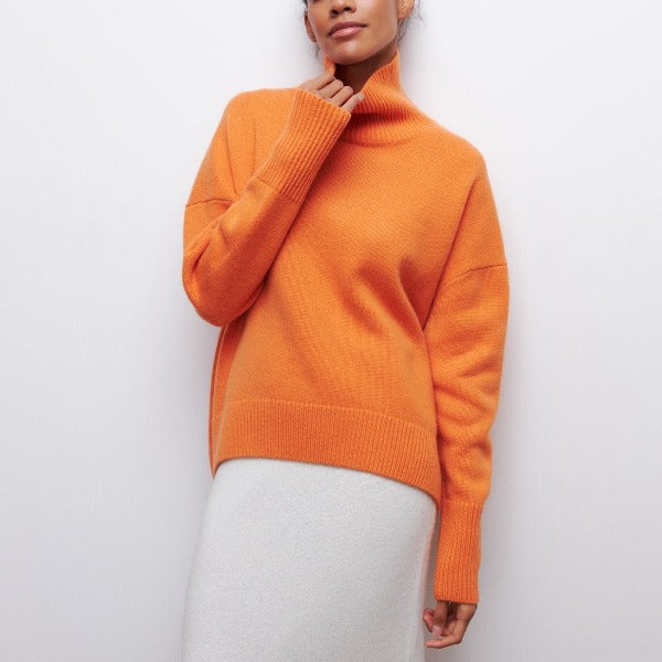Avery - High Neck Pullover-15550696653173-Mirella Fiore