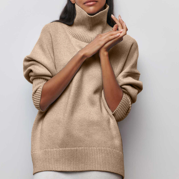 Avery - High Neck Pullover-15550696653173-Mirella Fiore