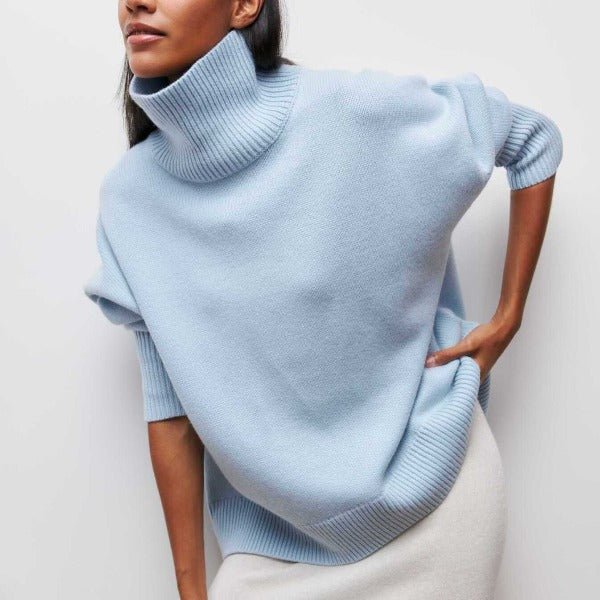 Avery - High Neck Pullover-15550696653173-Mirella Fiore