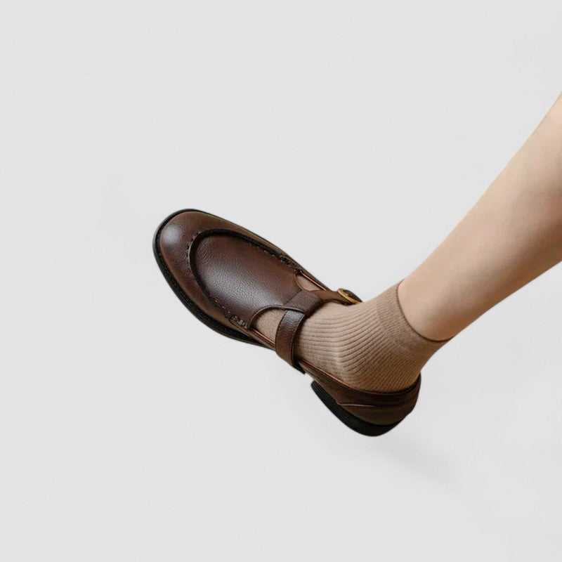 Avery – Orthopaedic Square-Toe Mary Jane Shoes-15519662145909-Mirella Fiore