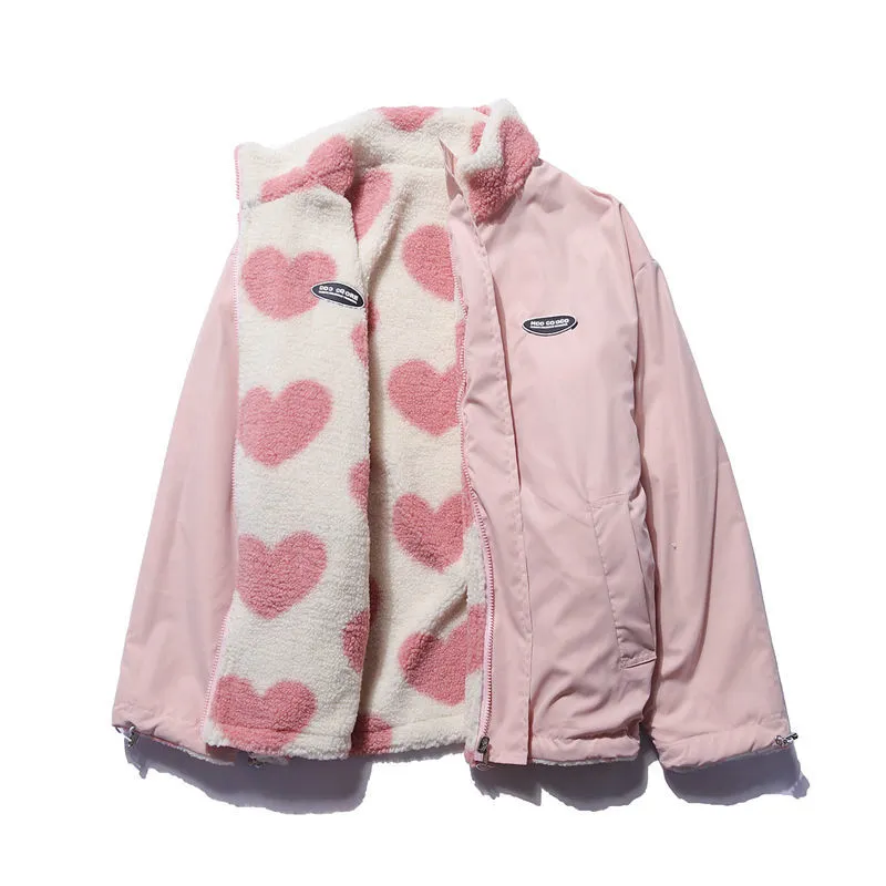 Azalea - Reversible Heart Jacket-15563530436981-Nancy & Mae Savannah