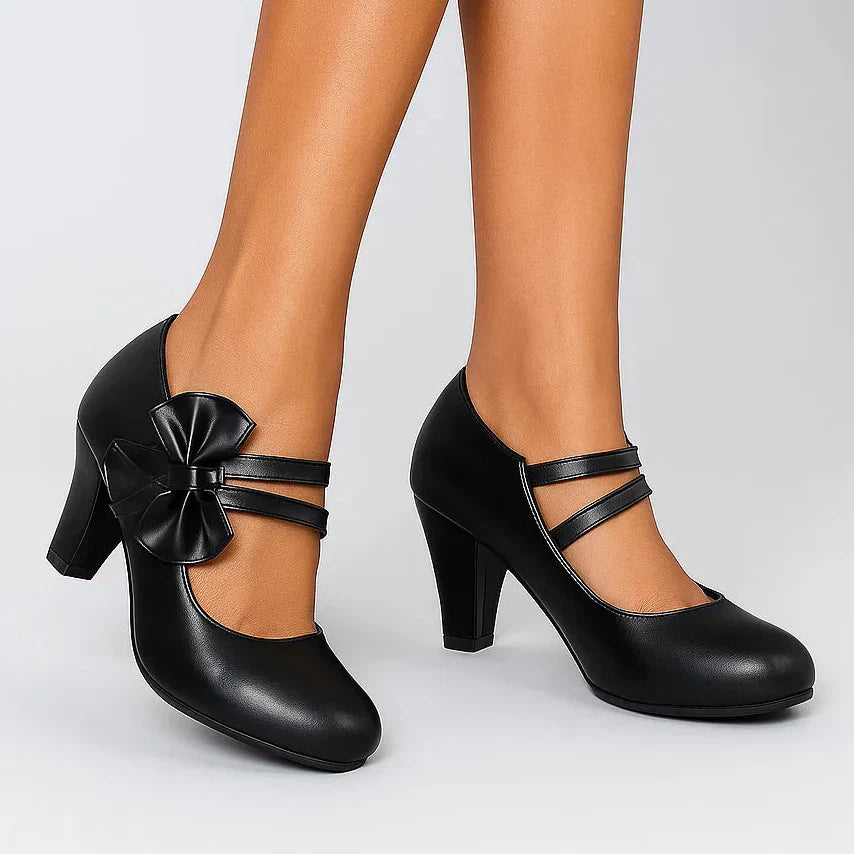 BELLA - BOW HEELS-15552270270837-Nancy & Mae Savannah