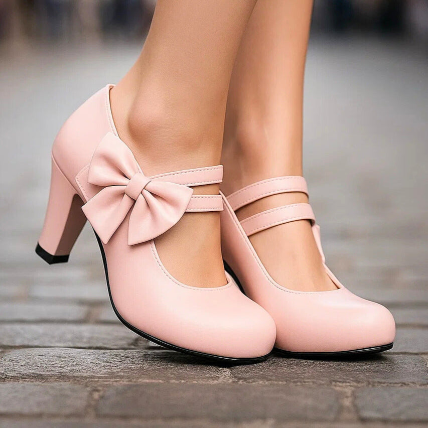 BELLA - BOW HEELS-15552270270837-Nancy & Mae Savannah