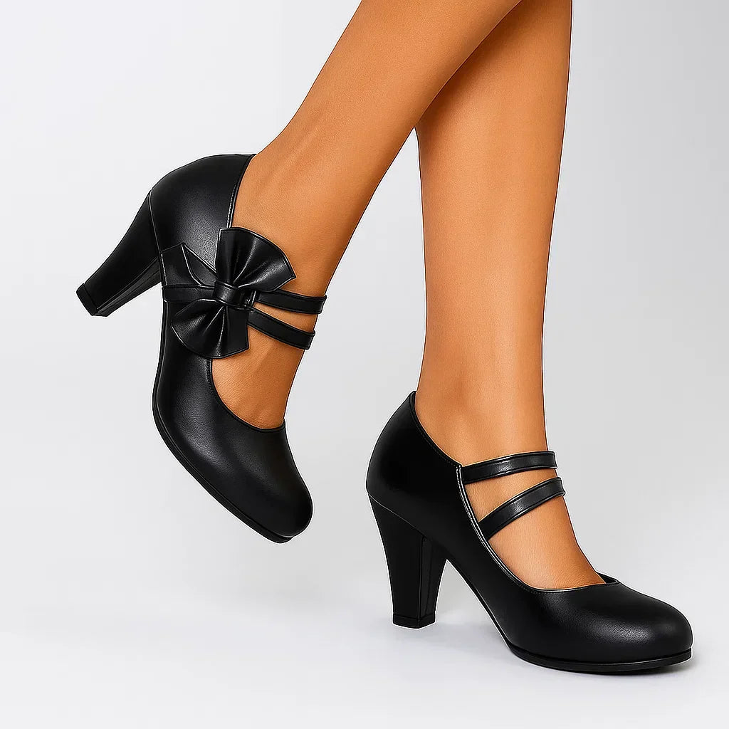 BELLA - BOW HEELS-15552270270837-Nancy & Mae Savannah