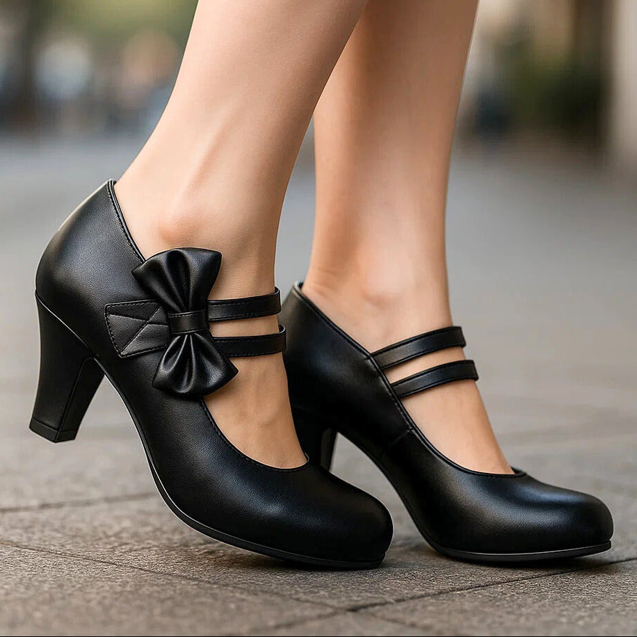 BELLA - BOW HEELS-15552270270837-Nancy & Mae Savannah