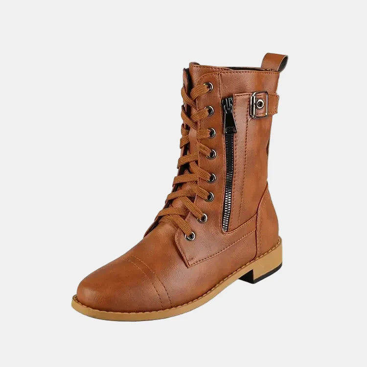 Bailey - Round Toe Fall Boots-15520005554549-Mirella Fiore