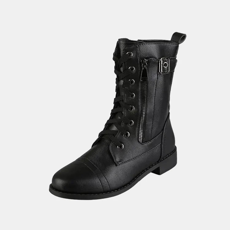 Bailey - Round Toe Fall Boots-15520005554549-Mirella Fiore