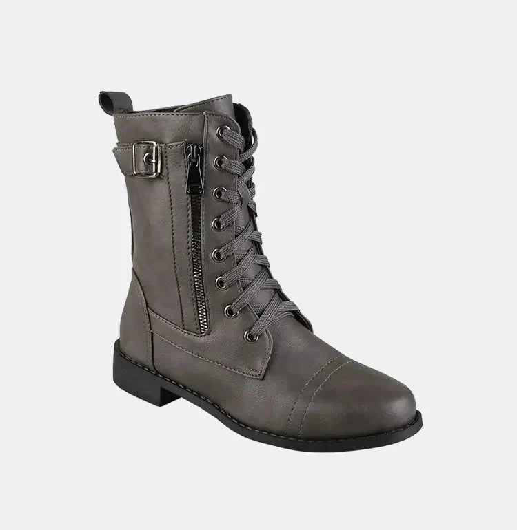 Bailey - Round Toe Fall Boots-15520005554549-Mirella Fiore