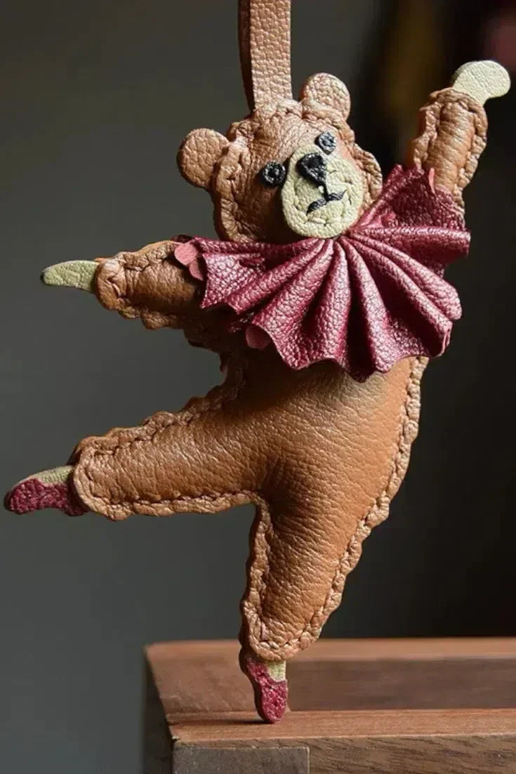 Ballet Bear – Graceful design – Bag charm-15133606740341-Nancy & Mae Savannah