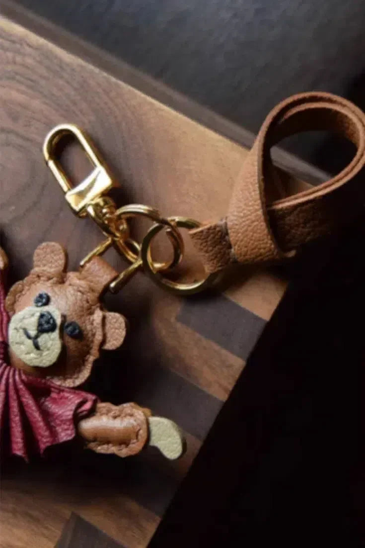 Ballet Bear – Graceful design – Bag charm-15133606740341-Nancy & Mae Savannah