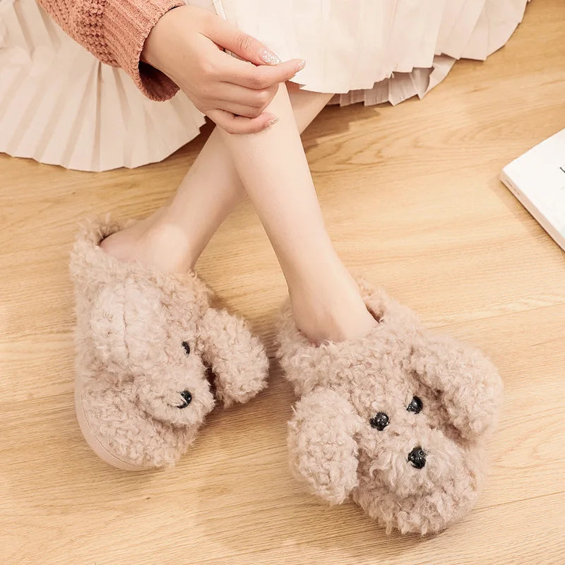 Bea - Fluffy Paws Slippers-15553287291253-Mirella Fiore