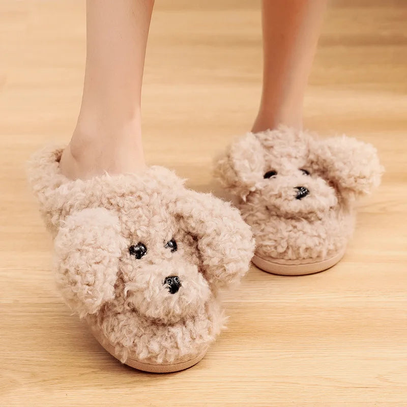 Bea - Fluffy Paws Slippers-15553287291253-Mirella Fiore