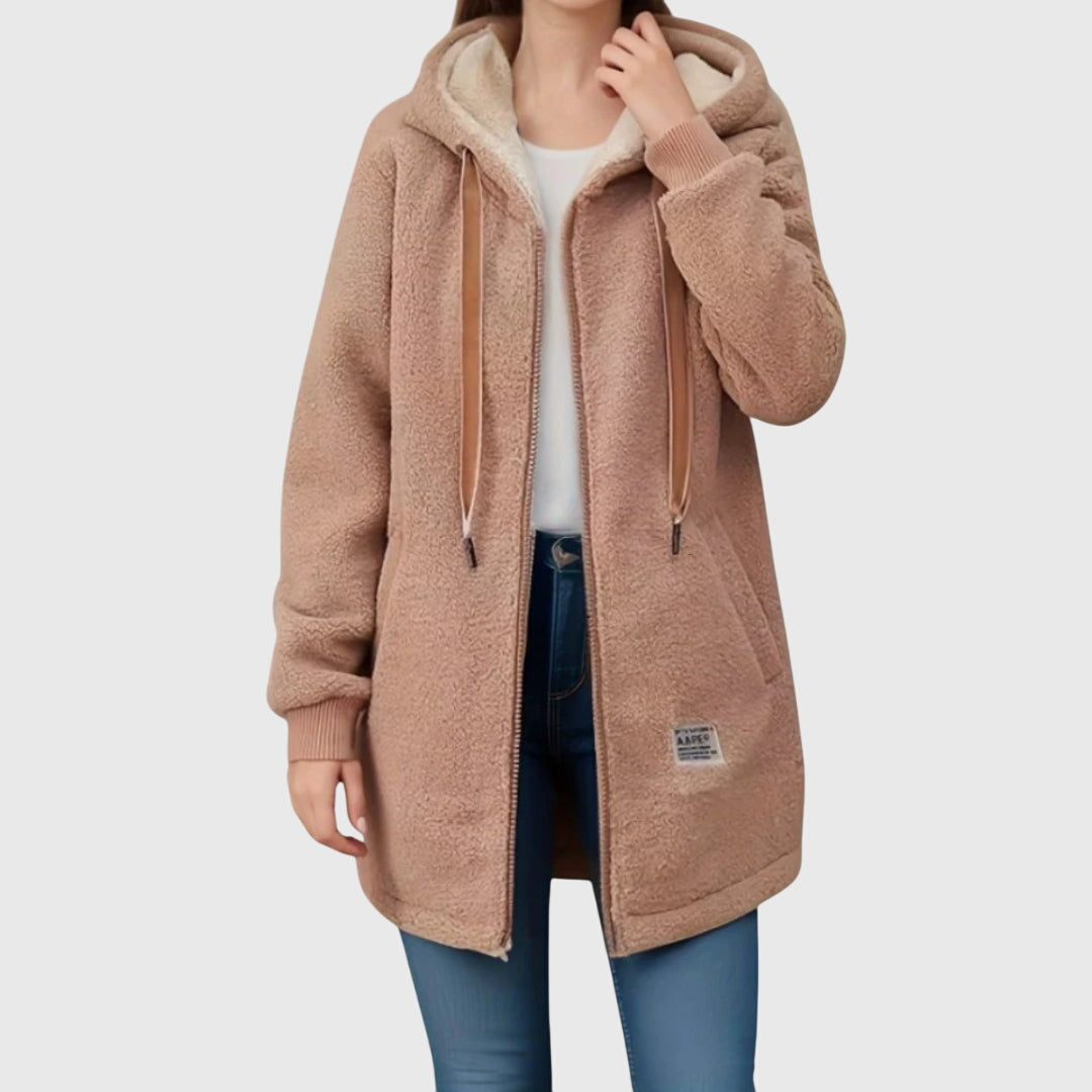 Beatrice - Stylish Fleece Jacket-15518866735477-Mirella Fiore