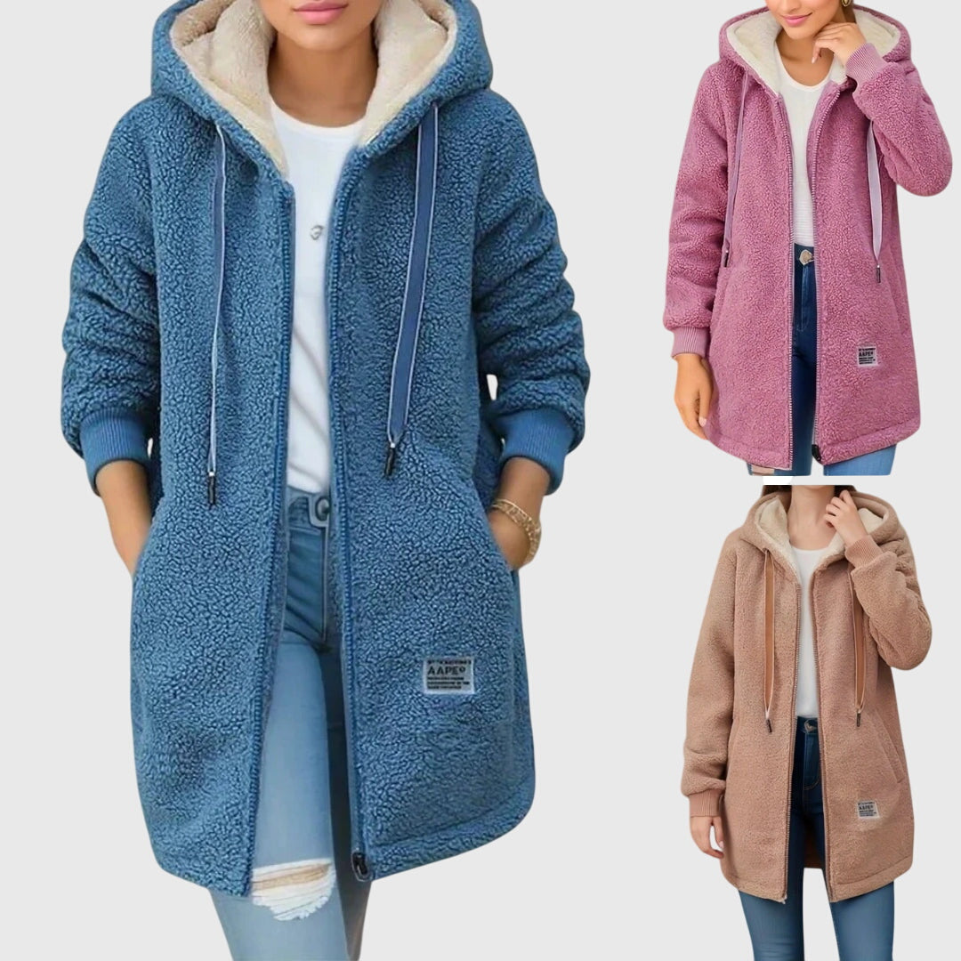 Beatrice - Stylish Fleece Jacket-15518866735477-Mirella Fiore