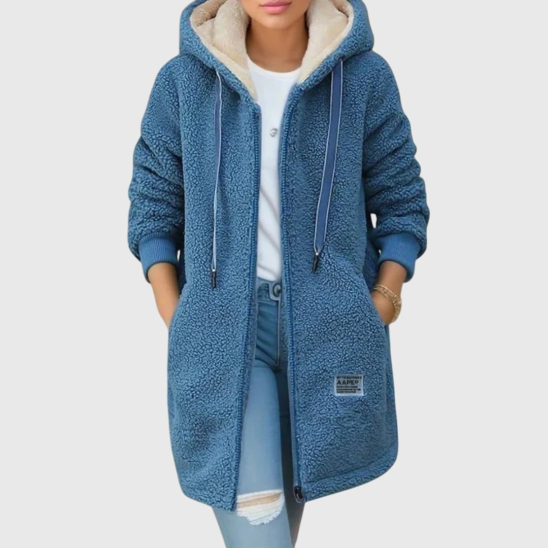 Beatrice - Stylish Fleece Jacket-15518866735477-Mirella Fiore